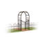 Steel Arbour with Gate-126120105-69947434