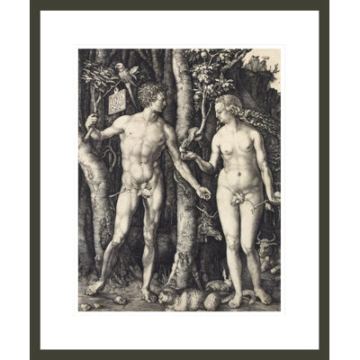 «The Fall of Man (Adam and Eve)» par Albrecht Dürer, impression giclée encadrée