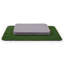 Orthopedic Microfibre Pet Bed-45431229-45408861