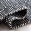 Tapis en laine / coton à tissage plat Estil en noir / gris-267385863