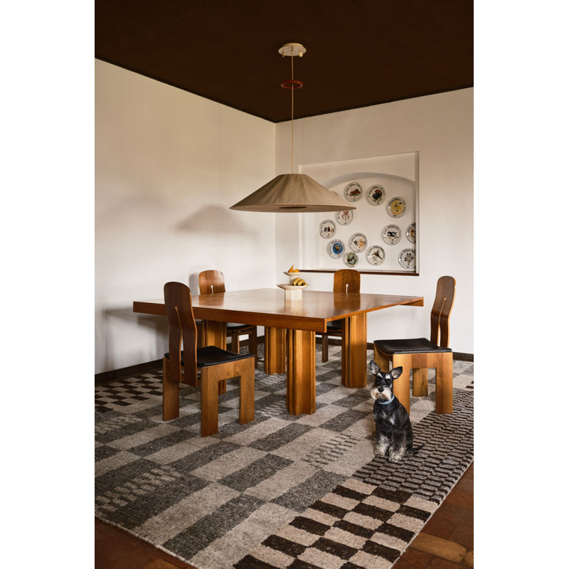 The Rug Company X Paul Smith Stil, Rectangle 6' x 9', Umber