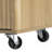 55.5" Fluted Kitchen Island With Drop Leaf, Power Outlet, 4 Doors & 3 Drawers-157611290