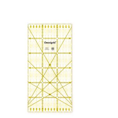 Omnigrid 15cm x 30cm Rectangle Quilting and Sewing Ruler, Metric 