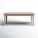 Table basse d'extérieur en bois massif d'acacia Amina