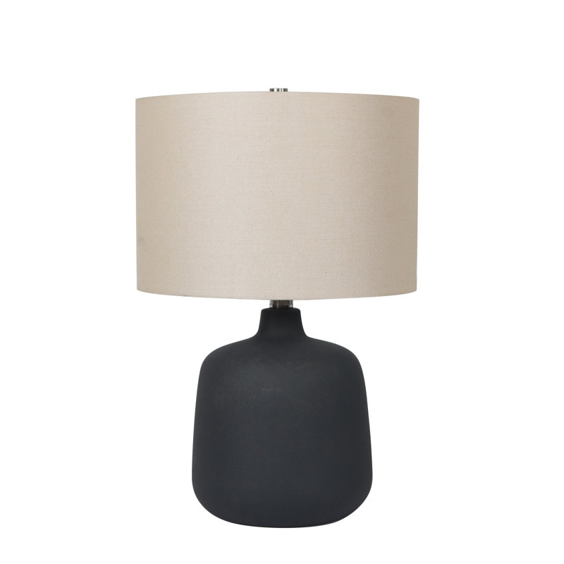 Lampe de table Ocellus, Argent, H 18,5 po x l 11 po x P 11 po