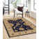 Weisgerber Oriental Navy/Beige Area Rug