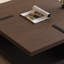 Table basse rectangulaire en bois manufacturé
