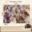 Adhésif mural pelez et collez L 100 po x l 144 po pour chambre à coucher - avec décoration botanique luxueuse, imprimé floral rosé doux