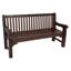 Solid Wood Eucalyptus Outdoor Bench