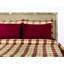 Ensemble de housse de couette 100% coton 3 pièces rouge / jaune / vert Bivens-1488205315