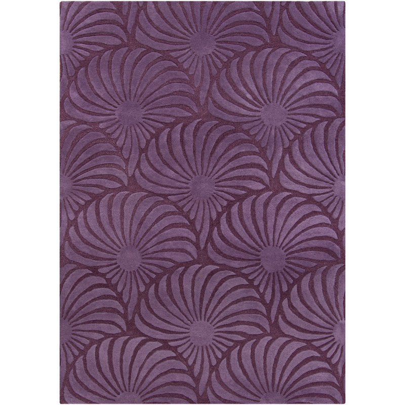 Tapis floral, 5 pi x 7 pi