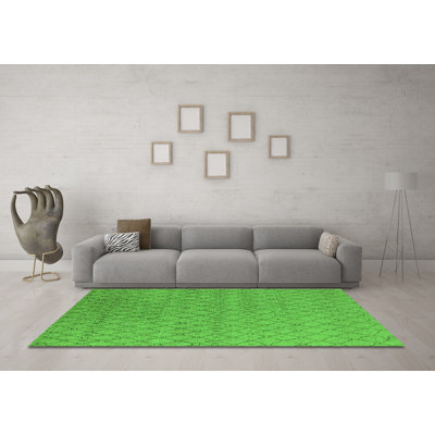 Washable Geometric Indoor Rug