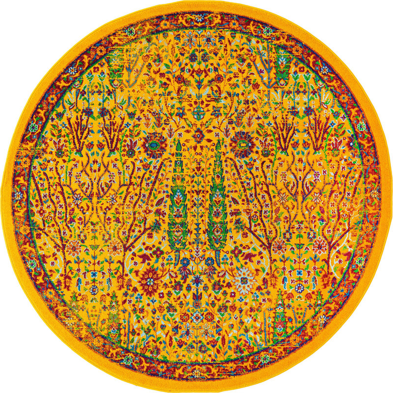 Manlia Oriental Indoor Rug, Runner 2'7" x 12'