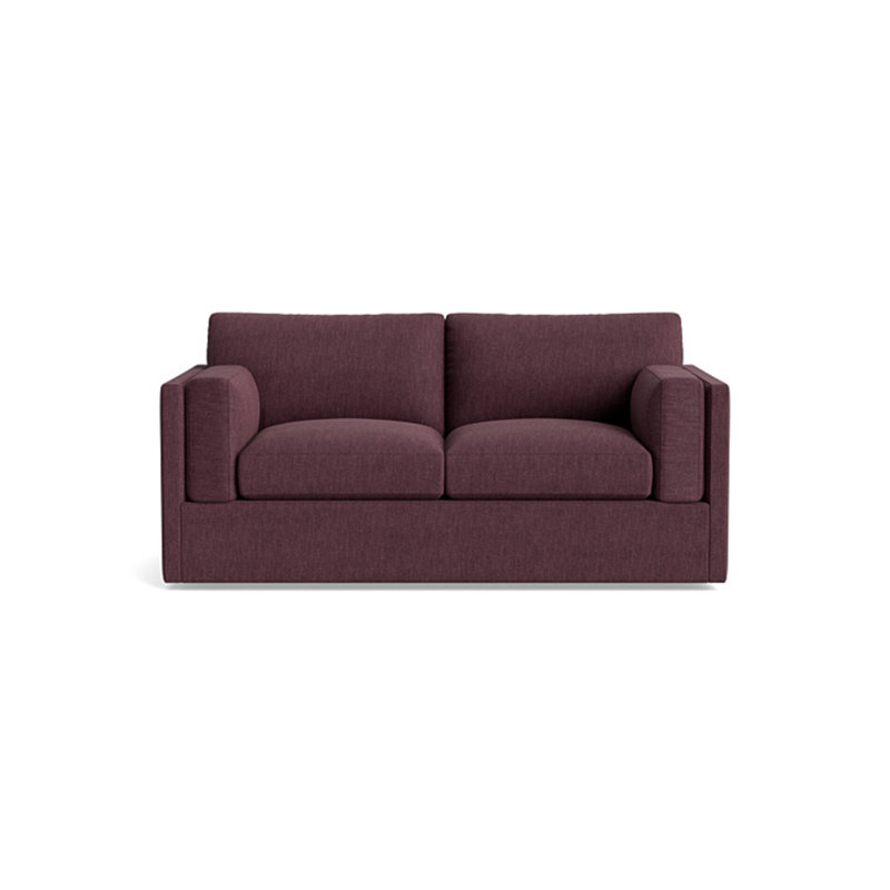 Fairfax Loveseat (70"), Performance Weave - Aubergine