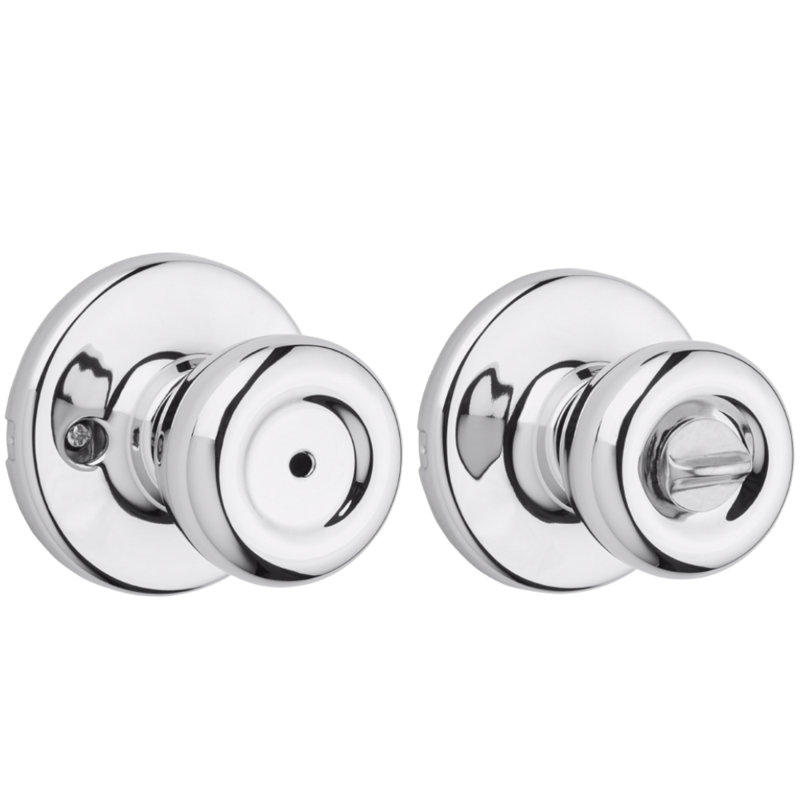 Tylo Bed/Bath Knob, Polished Chrome