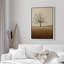 Arbre brun dans le pays, illustrations monochromes élégantes, décor minimaliste moderne-102453078-102453081