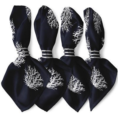 Tawanda Polyester Floral Square Napkin