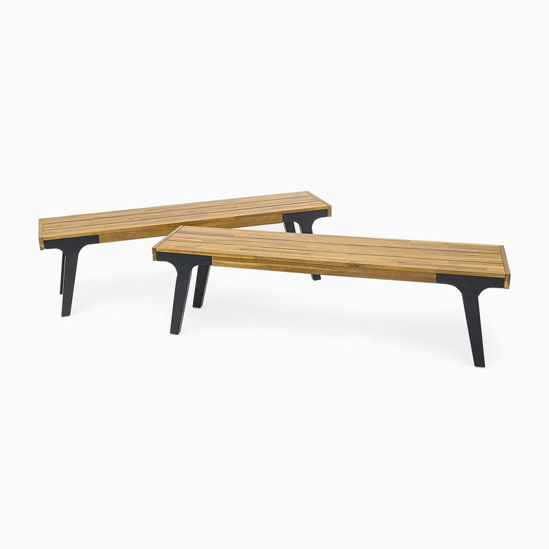 Banc en bois Lilana