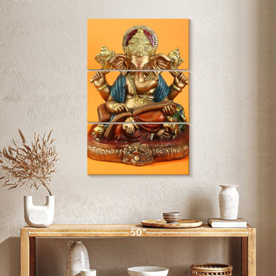 Adella Golden Ganapati Idol