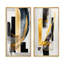 «Glam Deco Abstract», 2 pièces sur toile-1950456119-1950456117
