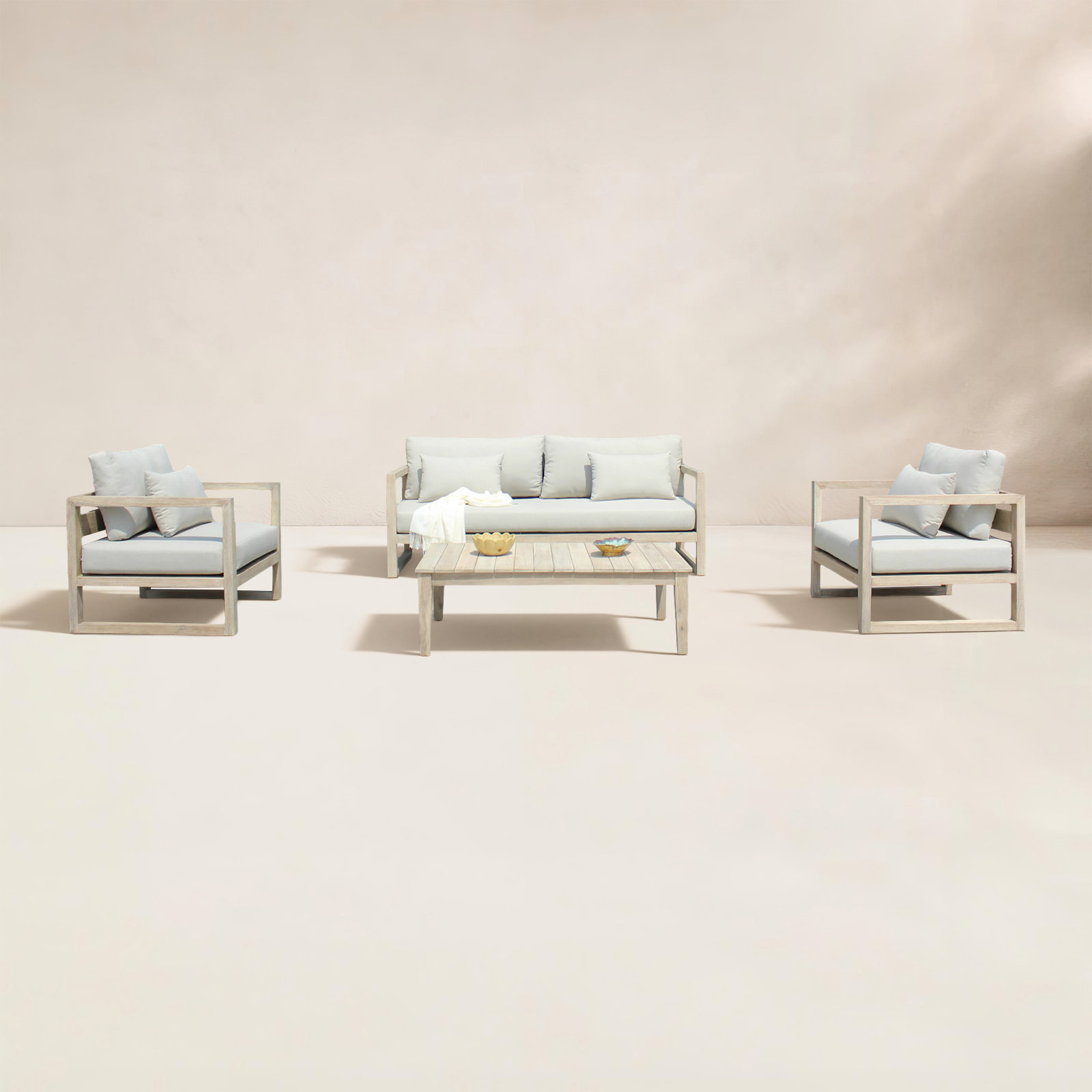 Romilly 5-Person Patio Seating Group