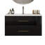 Meuble-lavabo mural noir 36 po avec lavabo 36 po-61203168-61203170