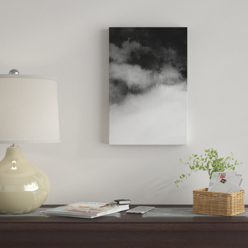 «Overcast», reproduction d'impression sur toile, H 18 po x l 12 po x P 1,5 po, Toile tendue, Pas de tapis
