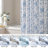 Adele Floral Ruffle Shower Curtain Set-128705054-128705055