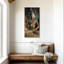 Ancienne impression sur toile Bouddha en pierre-707382219