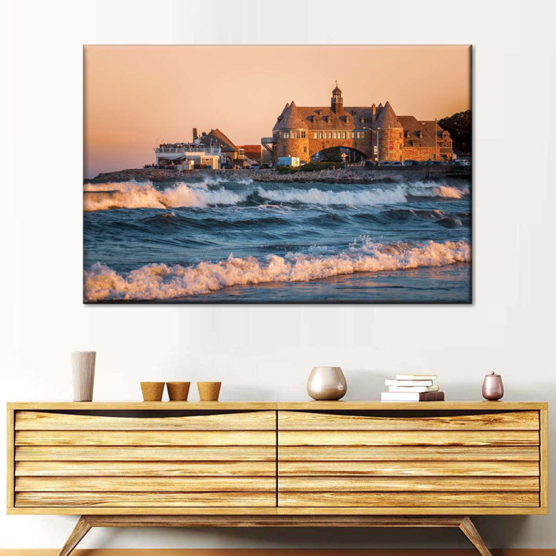 "Rhode Island Narragansett Towers", reproduction sur toile, L 16 po x H 24 po