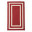 Tapis rouge tressé à bordure Cisbrough-2071766132
