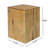 End Table At 18" Tall, Natural Color, Wood-Like Distressed Finish, Indoor Outdoor Use, Combine With Other Height Tables Wood-Look Table, In Vertical Size, Tone, For And Play Areas, Mixable Varying-1838776838
