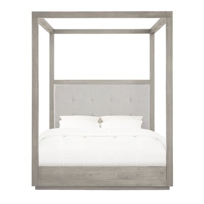 Eloise Upholstered Canopy Bed & Reviews | Joss & Main