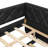 Full XL Size Upholstered Daybed With Trundle And LED-615290126