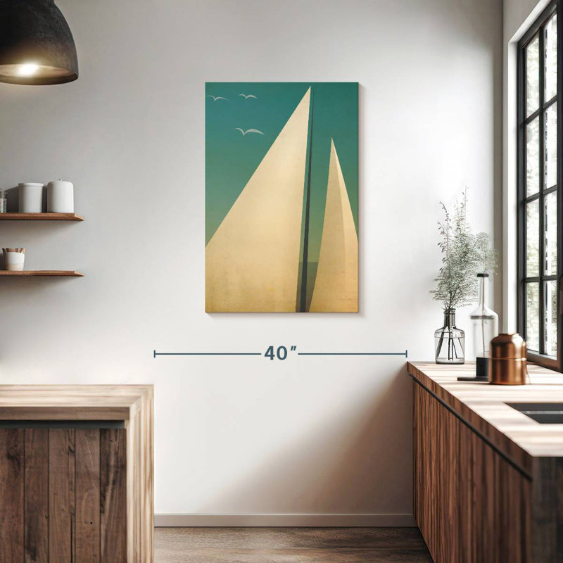 Aletra Sails I, 36" H x 24" W