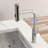4 - Mode 360 Pull Down Kitchen Faucet With Brushed Nickel Finish, Splash Technology, Reliable Ceramic Cartridge, Complete Accessories For Installation, Modern Decor Rotating In Spray Options,-253319086