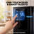 Countertop Pebble Ice Machine: 40 Lbs/24H Soft Chewable Ice, 3L Detachable Tank, Self-Cleaning & Timer Function For Kitchen