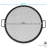 Matthew Round Steel Fire Pit Cooking Grill Grate - 22"-1905881853