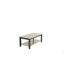 Rangement à deux tons pour table basse 1 pièce