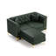 Canapé Chesterfield de 61,8 po de largeur-133238348