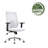 Mesh Ergonomic Office Chair with Chrome Base-1662569588