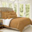 Ensemble de couvre-lit en coton doré Elsie 6 pièces-115684793