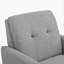 Fauteuil capitonné et rembourré-795905961