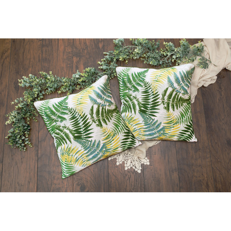 Floral Throw Pillow Set of 2