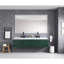 Miroir de salle de bain à DEL 82,59 po x 48,24 po - technologie de brouillard, éclairage intelligent, aluminium, éclairage blanc pour 84 * 48, brouillard-542757351