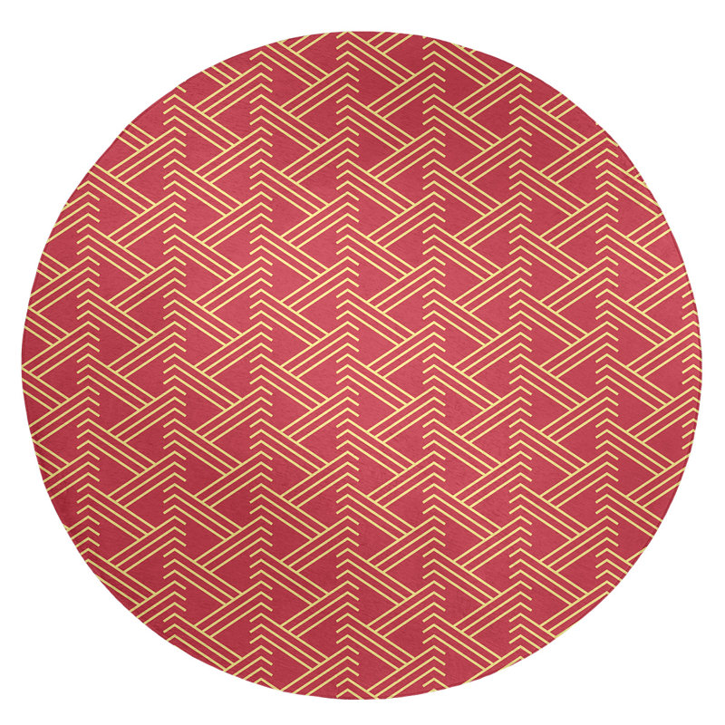 Chenille Geometric Indoor Rug, Rectangle 8' x 10'