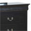 Commode noire Elegant Traditional