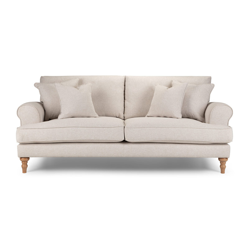 Adama Sofa, Beige White
