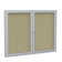 Enclosed Fabric Bulletin Boards Enclosed Cabinet Fabric Bulletin Board