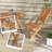 3-Piece Acacia Wood Bistro Set